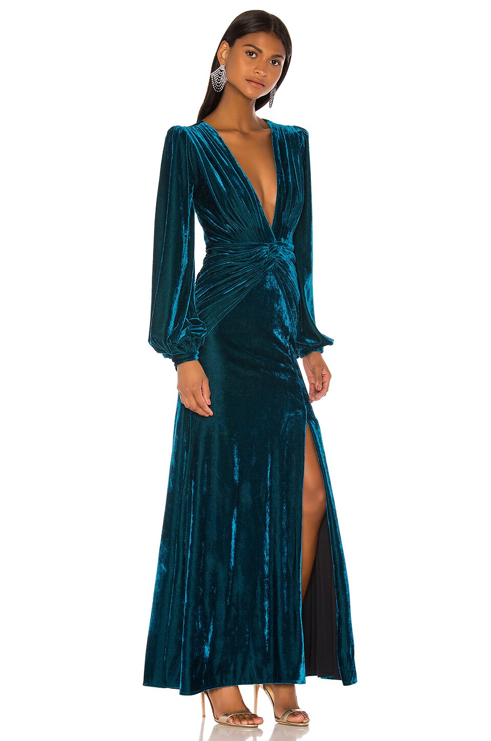 long sleeve gown pattern