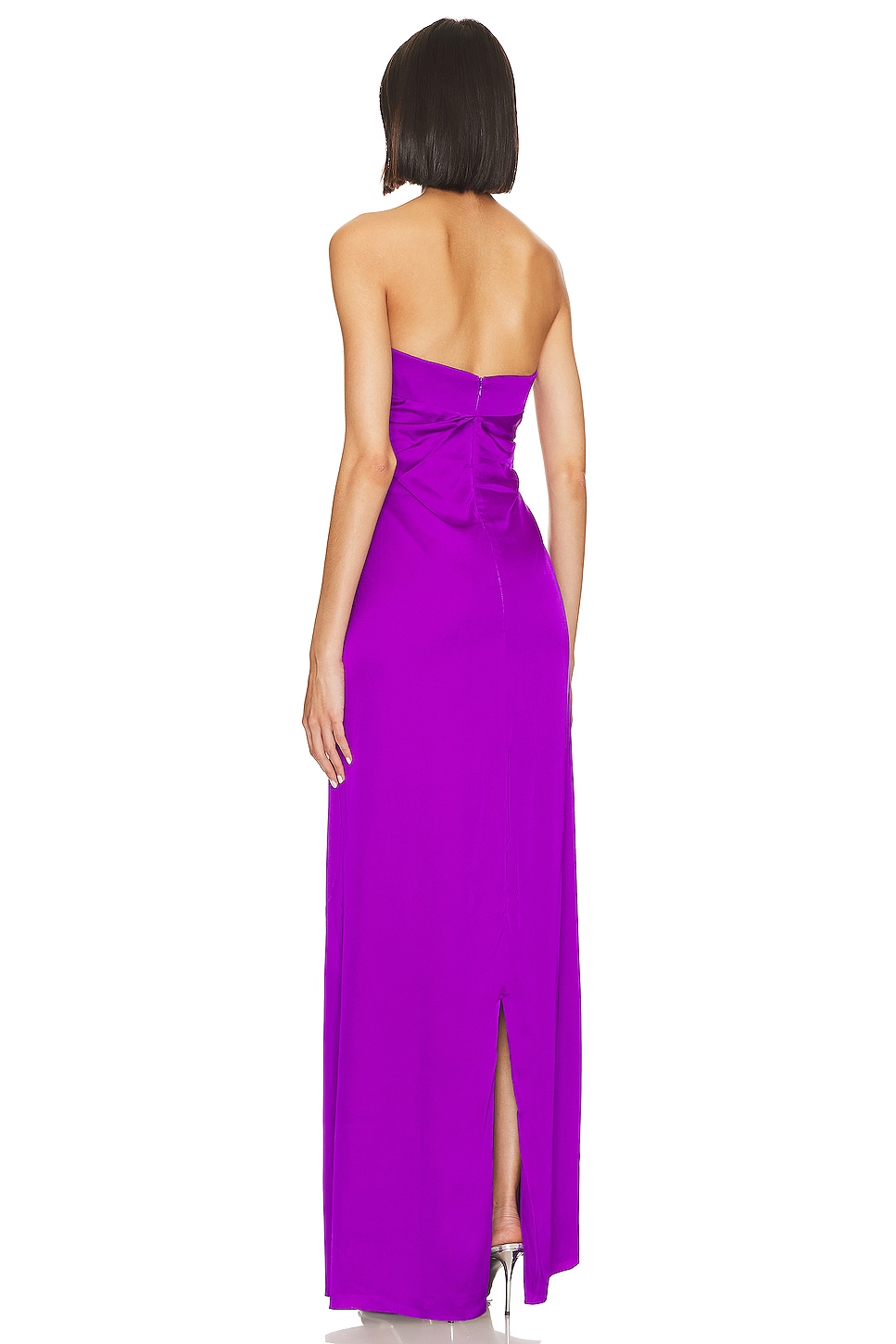 PatBO Hand-beaded Strapless Gown