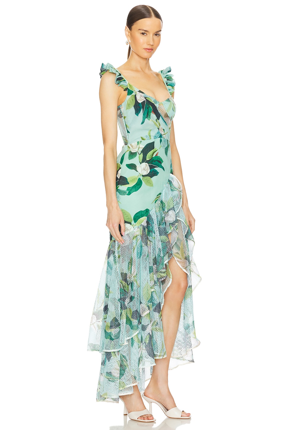 PatBO Magnolia Bustier Maxi Dress thumbnail