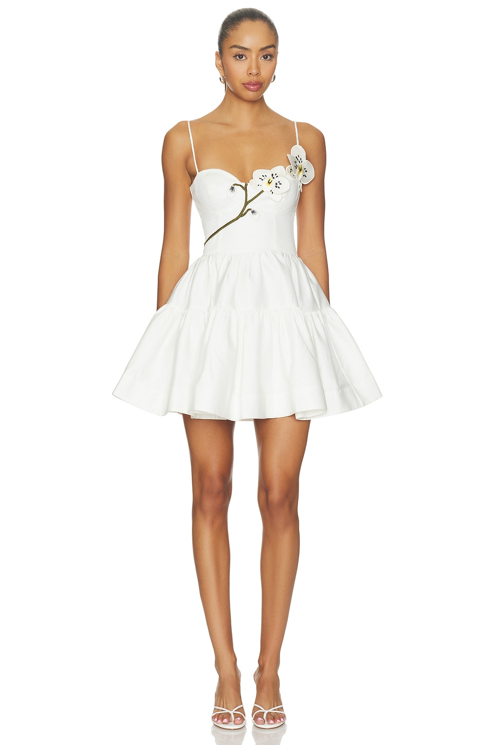 Blossom Poplin Orchid Mini Dress - thumbnail 2