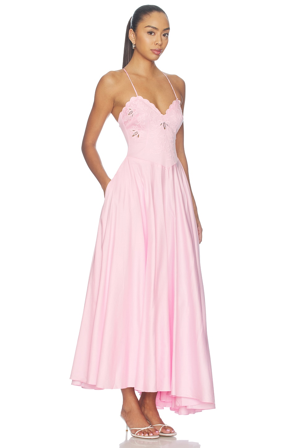 Tricoline Lotus Maxi Dress - thumbnail 3