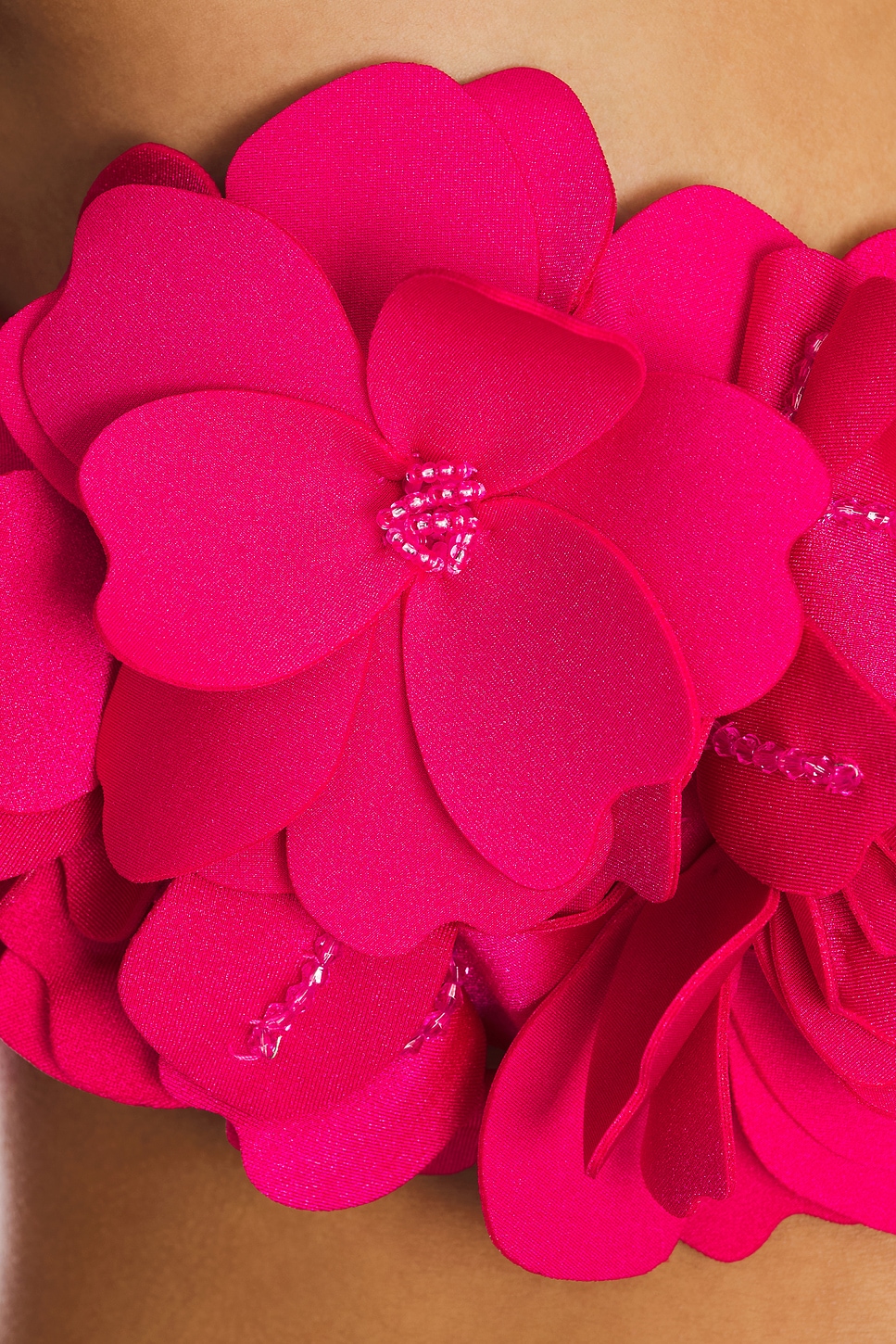 PatBO Hand Embroidered Flower Top