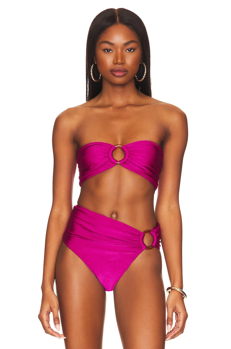 PatBO 밴듀 비키니 탑