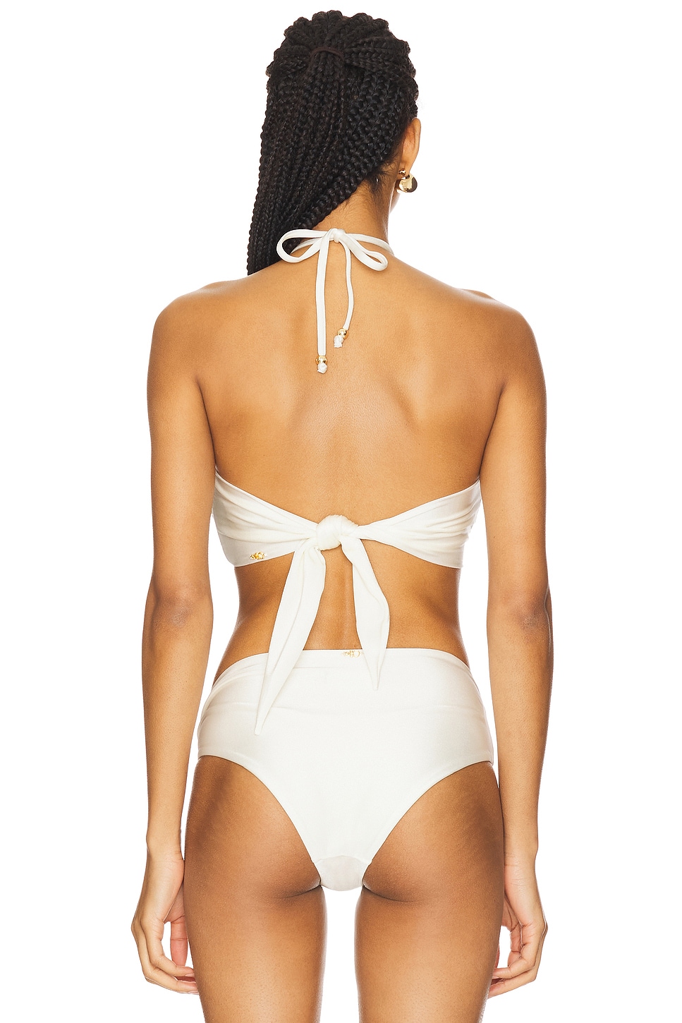 Jersey Sands Metallic Stone Bikini Top - Thumbnail 3