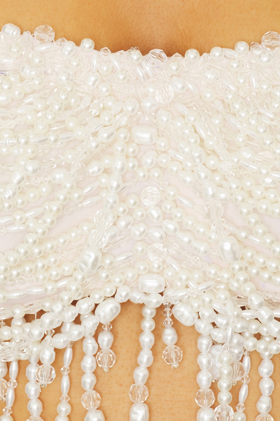 PatBO x Camila Coelho Pearl Dust Bra Top thumbnail