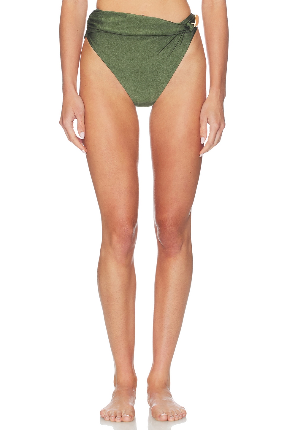 Aurora Lycra High Waist Bikini Bottom - thumbnail 2