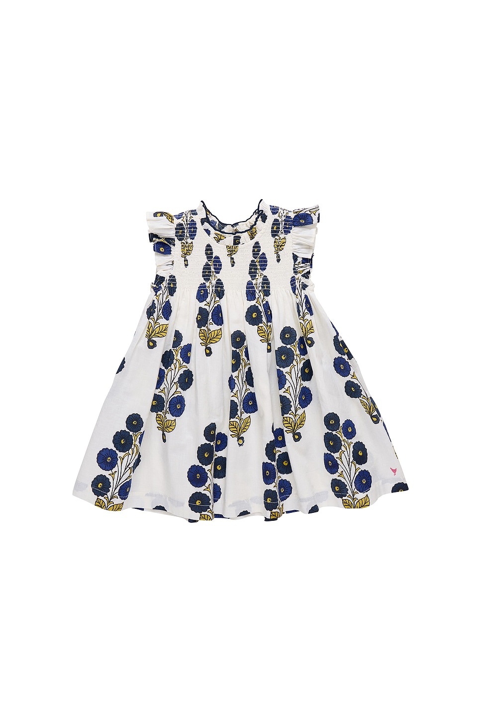 Pink Chicken ROBE STEVIE en Navy Buttercup Floral | REVOLVE