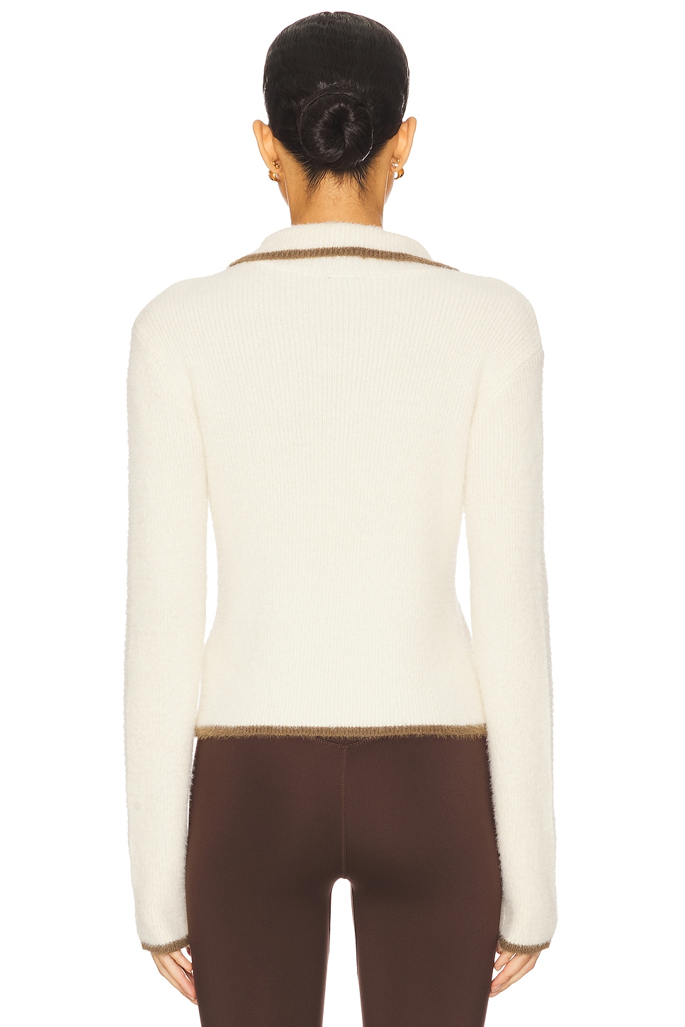 P.E NATION Ignite Zip Neck Knit Sweater thumbnail