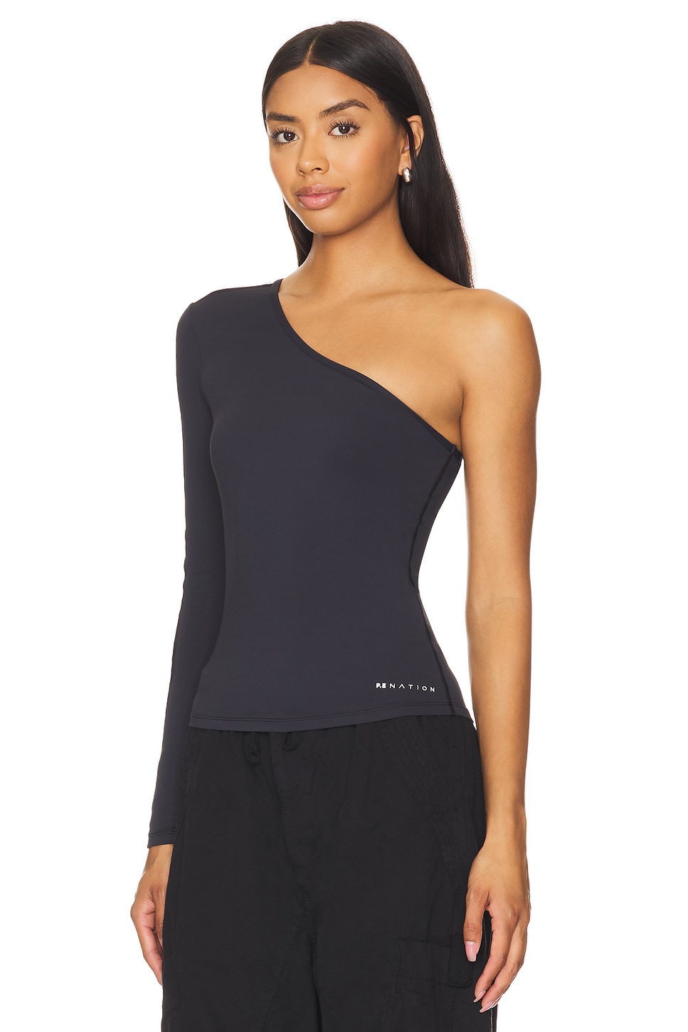 P.E NATION Foundation Asymmetric Long Sleeve Top thumbnail