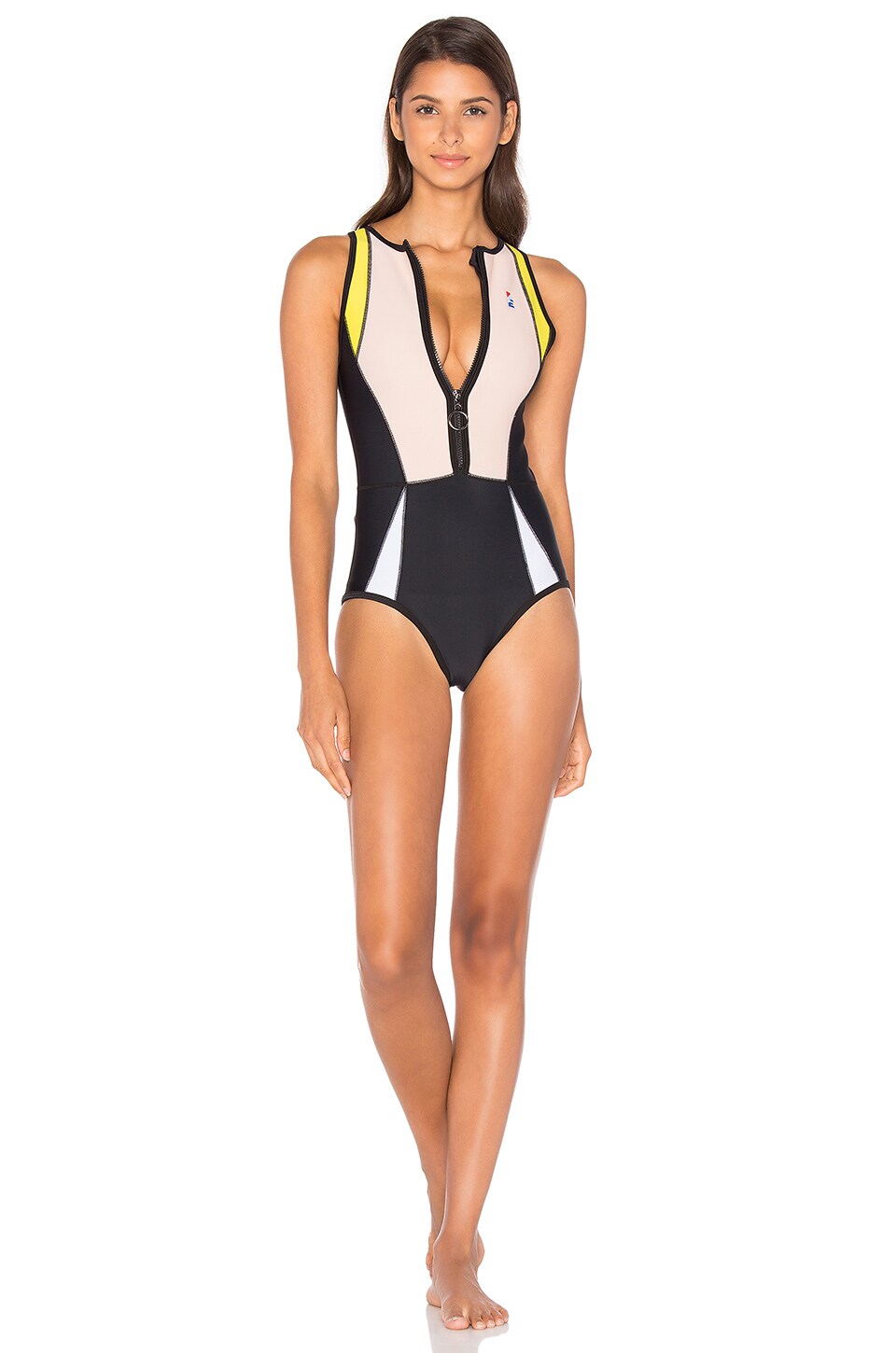 Share G-Force Wetsuit in Black & Nude on Twitter (opens in a new window...