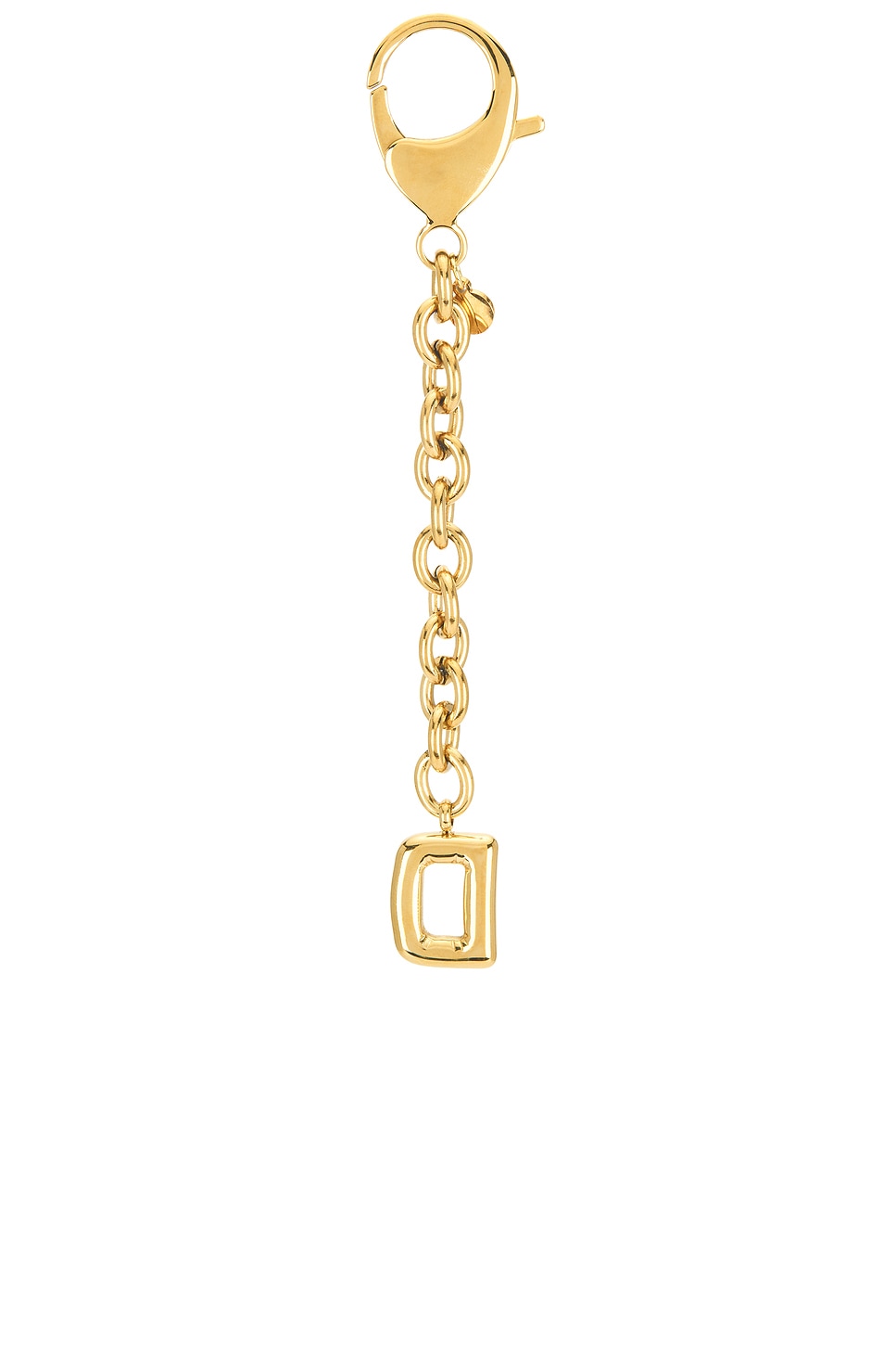 Bubble Initial Keychain