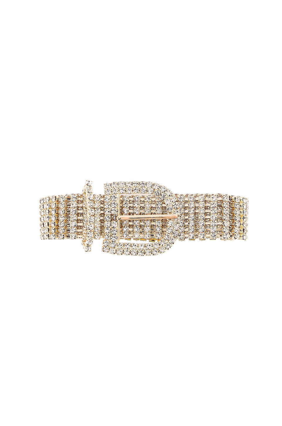 REVOLVE petit moments Showgirl Belt in Gold One Size Fits All Crystals petit moments Showgirl Belt in Gold | REVOLVE main image 2
