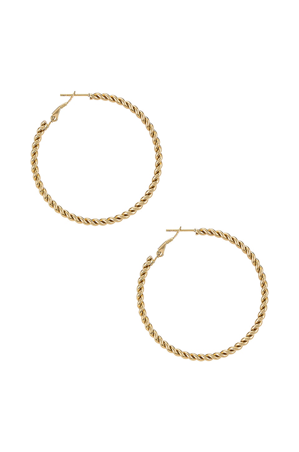 petit moments Omnia Hoops in Gold