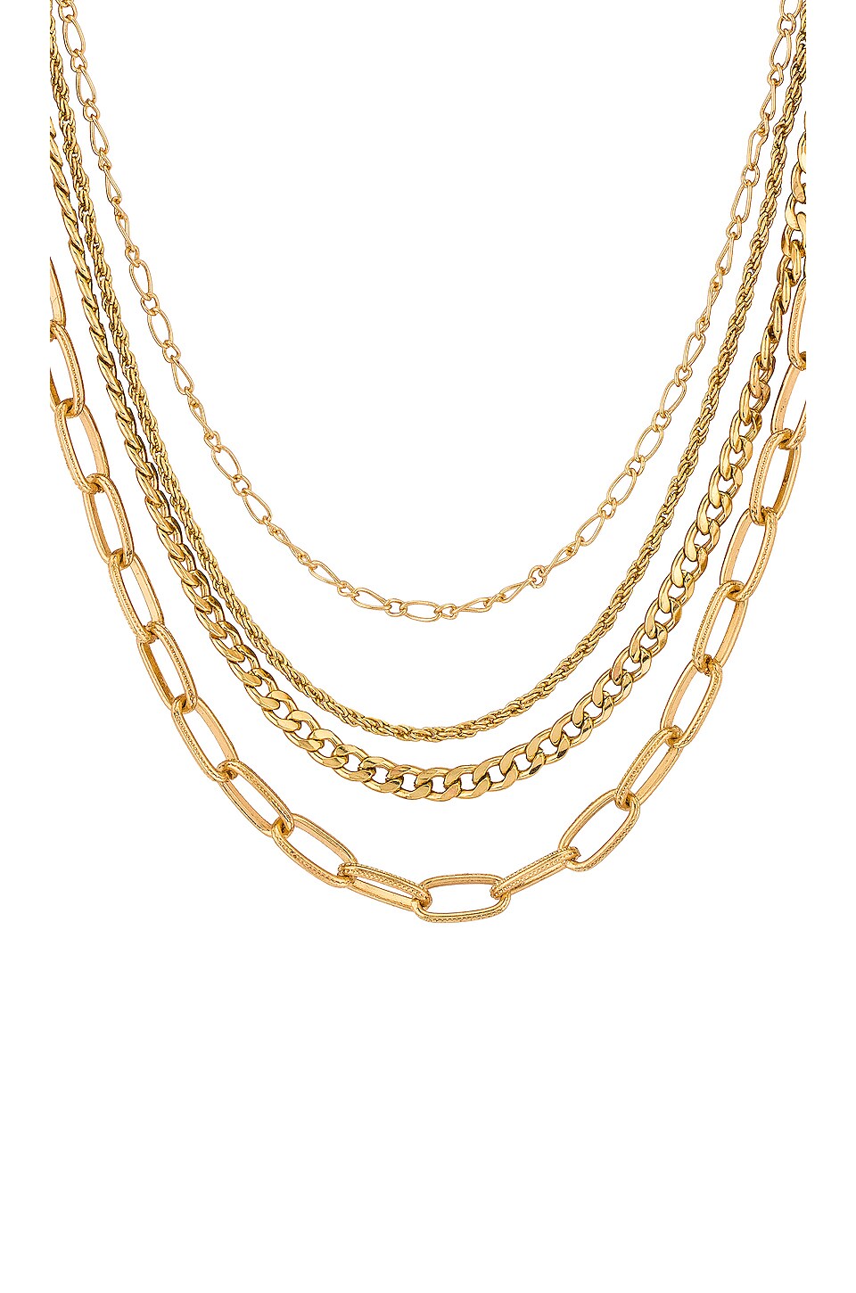 petit moments Floating Necklace in Gold
