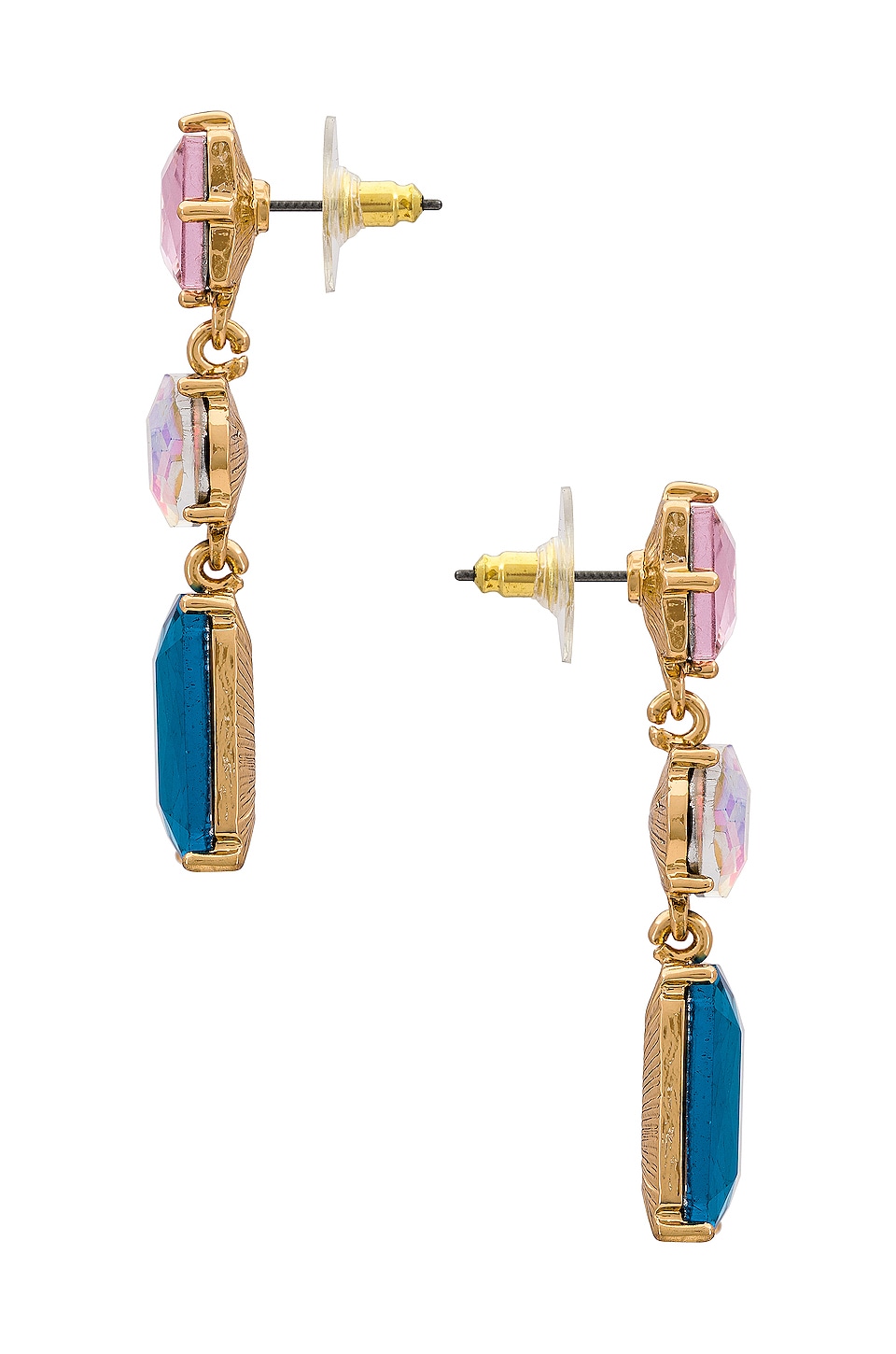 petit moments Allie Earrings in Blue