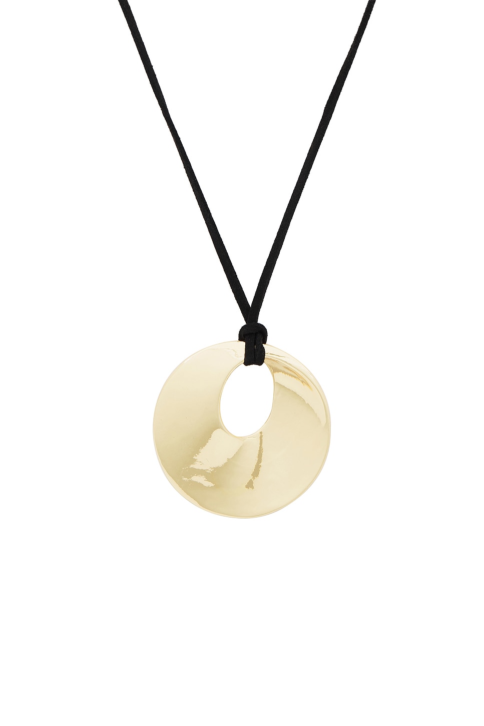 Disc Corded Necklace