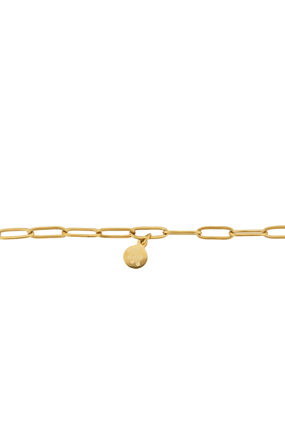 Paperclip Initial Necklace