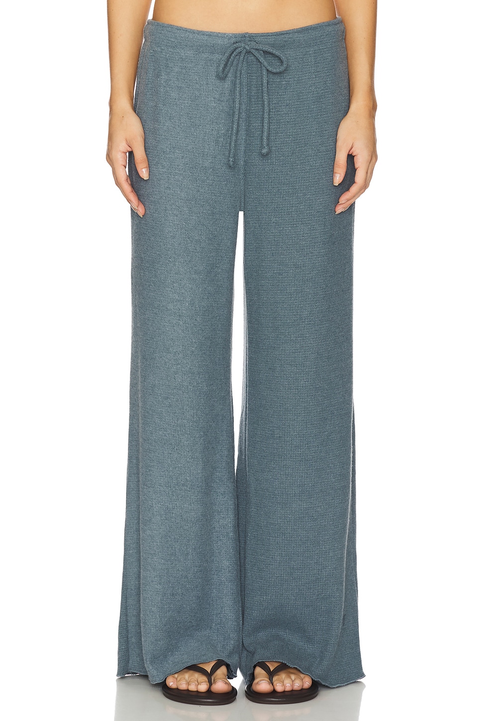 Maddie Waffle Drawstring Pant