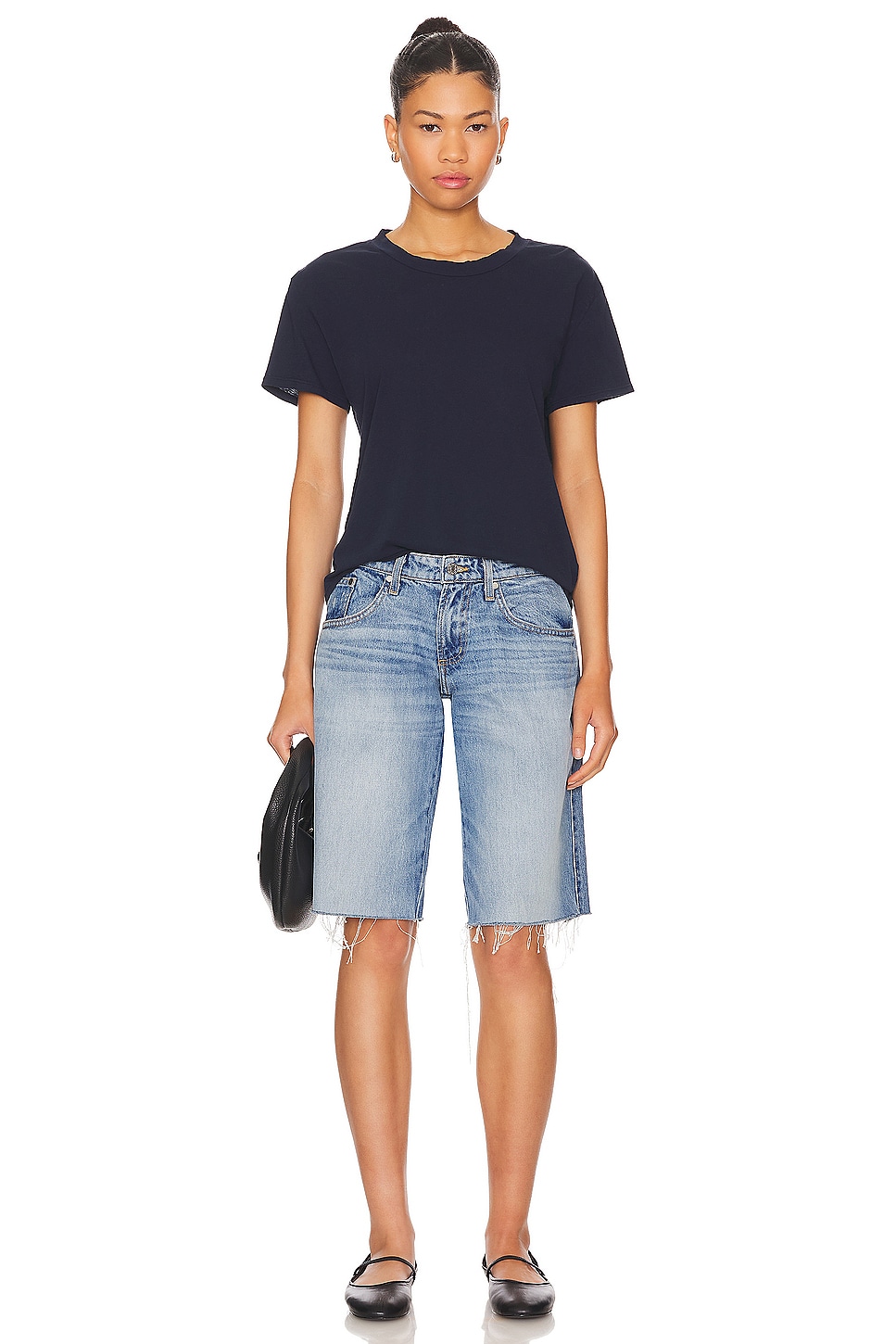 perfectwhitetee Cotton Boxy Crew Tee thumbnail