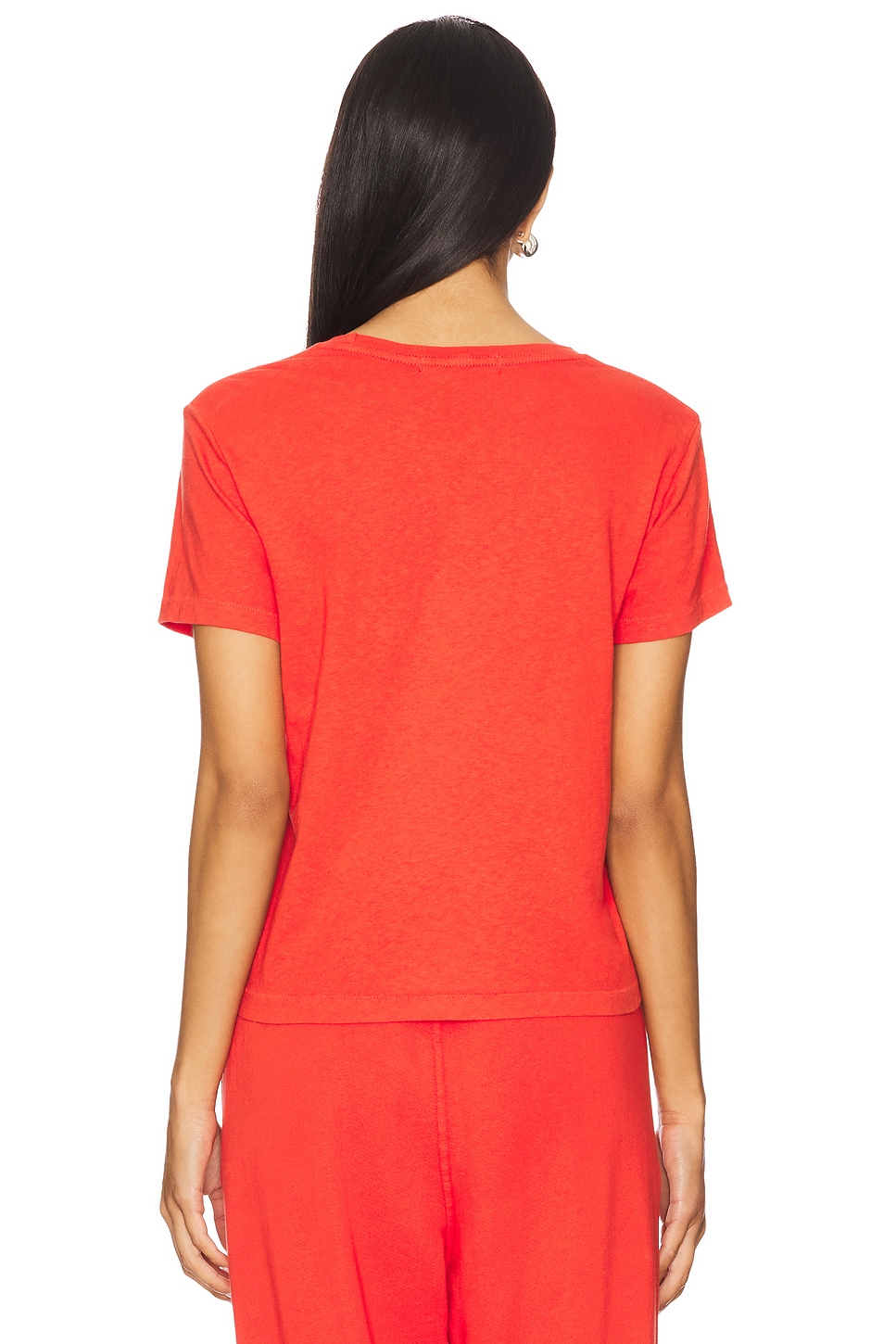 perfectwhitetee Recycle Cotton Slim Crew Tee thumbnail