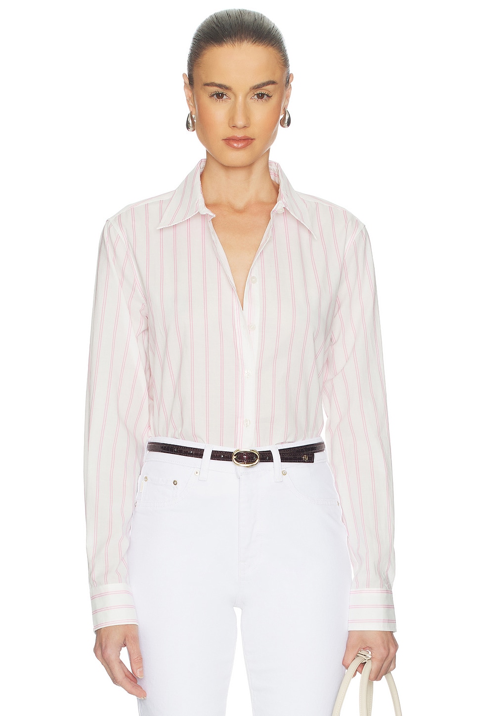 Cotton Poplin Slim Fit Button Down - thumbnail 7
