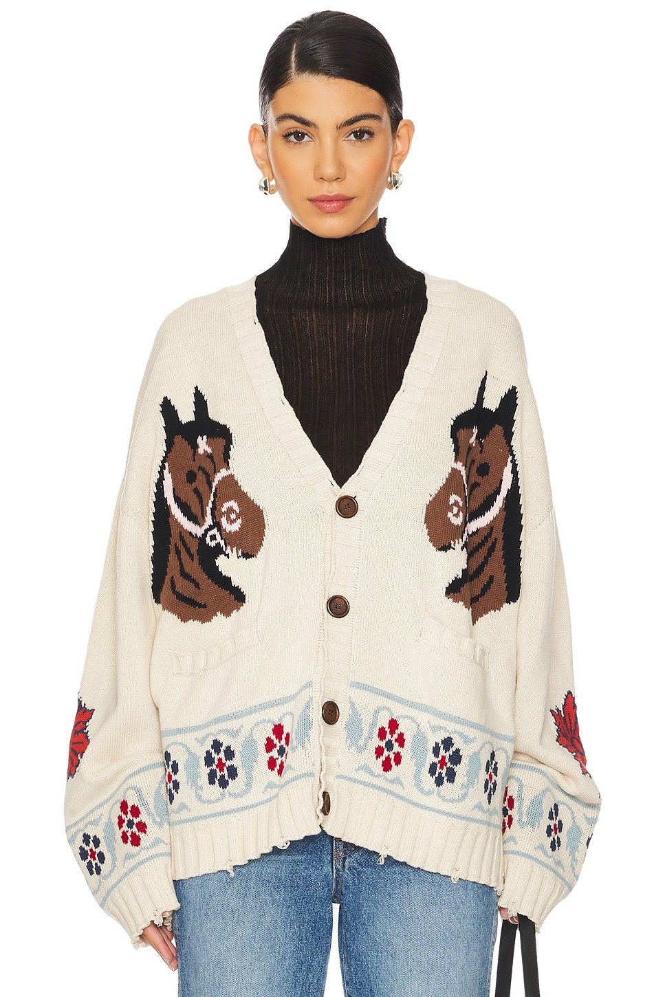 Found x REVOLVE Horse Cardigan in Multi | REVOLVE Found x REVOLVE Horse Cardigan in Multi | REVOLVE
