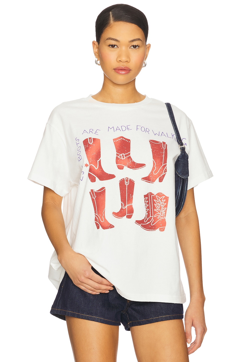 x REVOLVE Crimson Trails Boots Tee