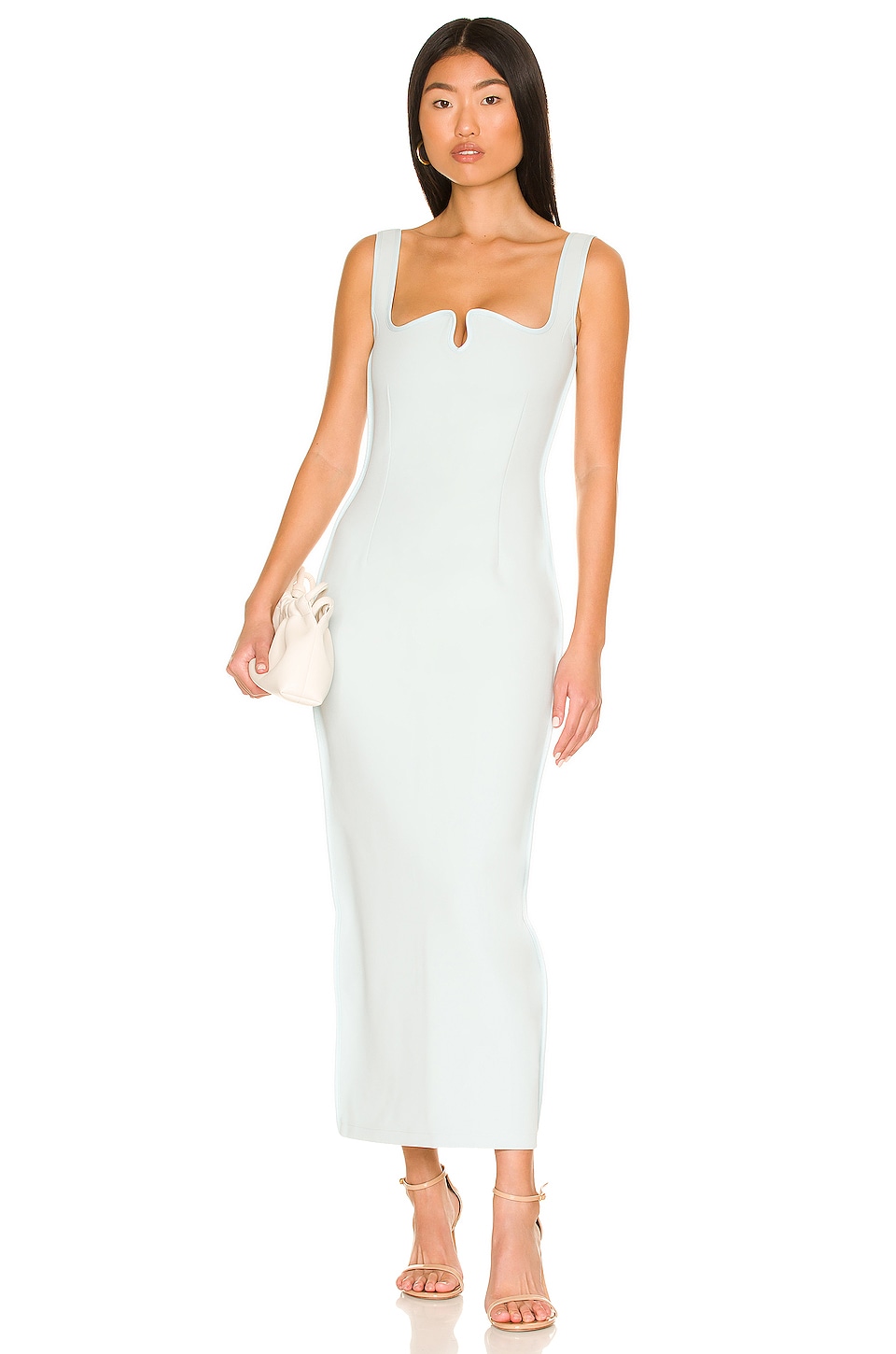 Paris Diamond Dress in Mineral Blue REVOLVE