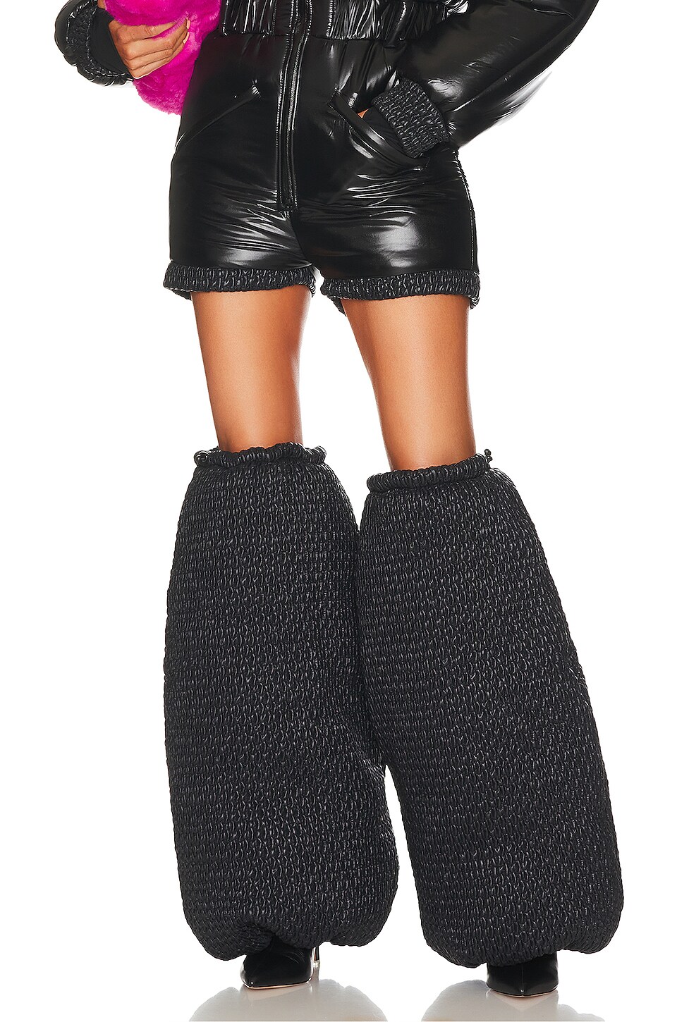 Poster Girl Leg Warmers in Black REVOLVE