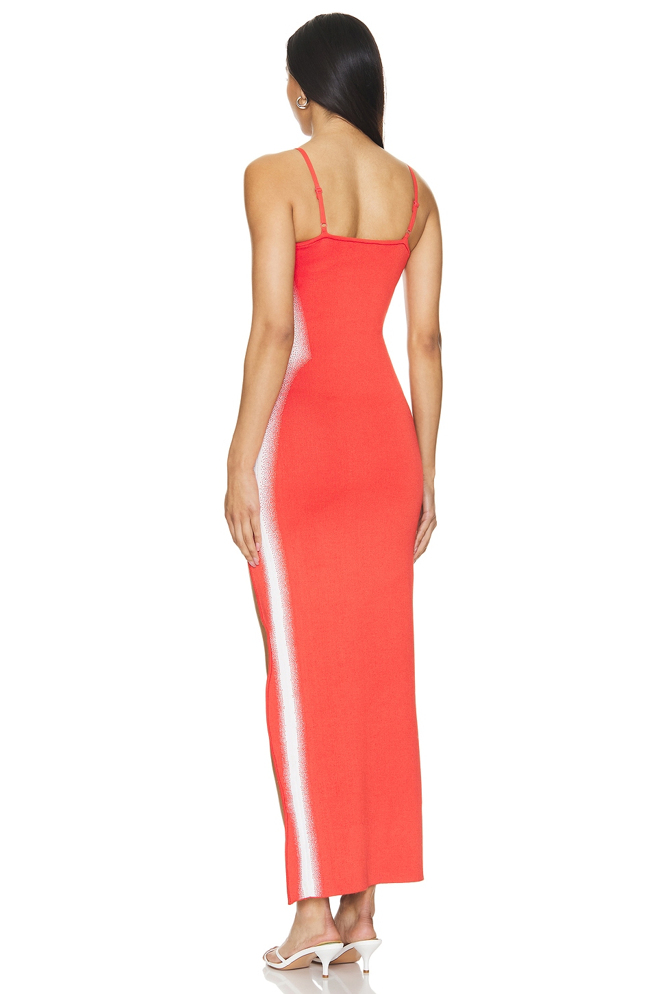 Iris Flower Print Maxi Tank Dress