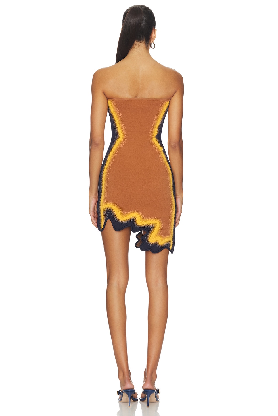 Lyndon Wavy Mini Dress