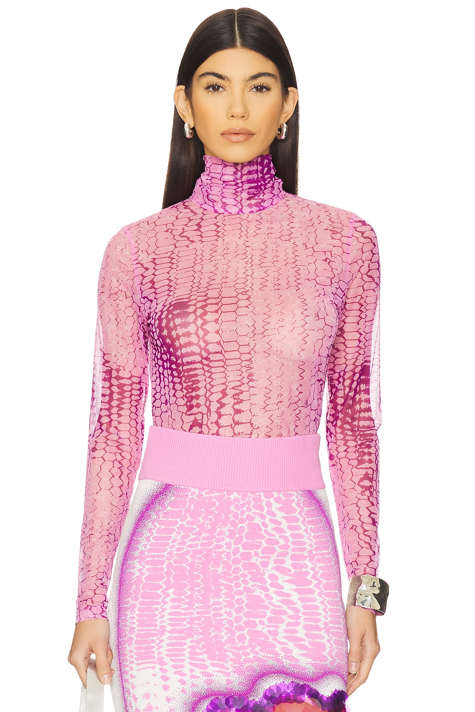 PH5 Sulley Turtleneck Top in Mulberry | REVOLVE