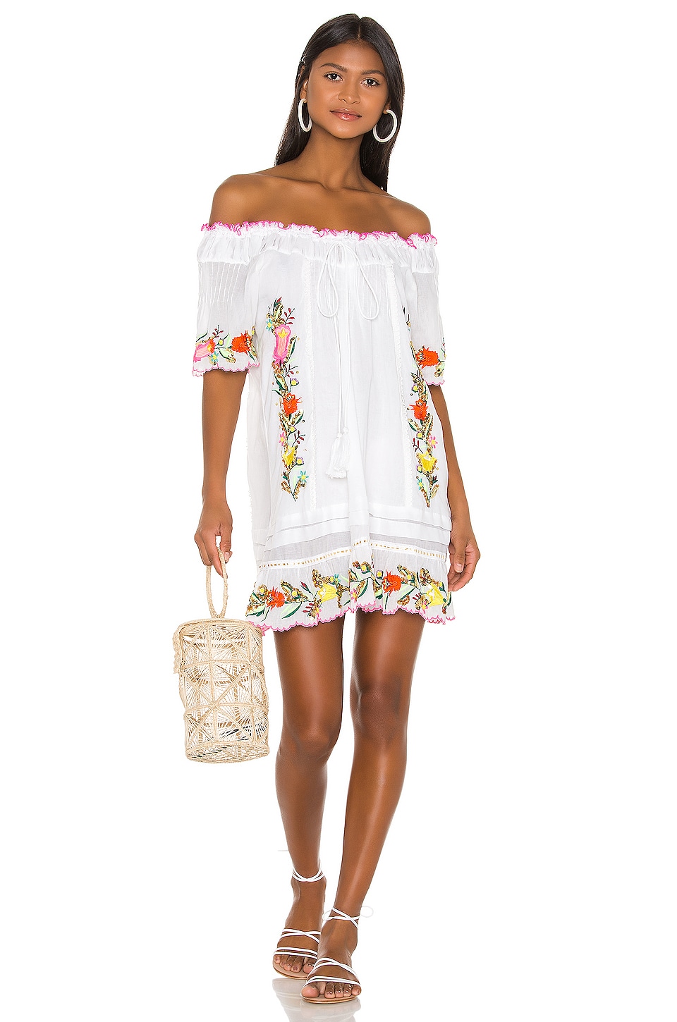 revolve embroidered dress