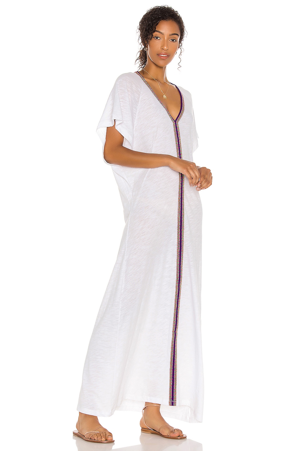 Pitusa - Mini Pima Abaya - Dusty Rose