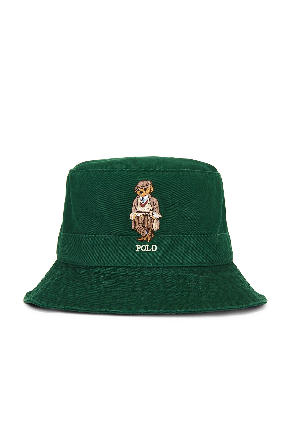 Polo Ralph Lauren Cotton Twill Novelty Bear Loft Bucket Hat