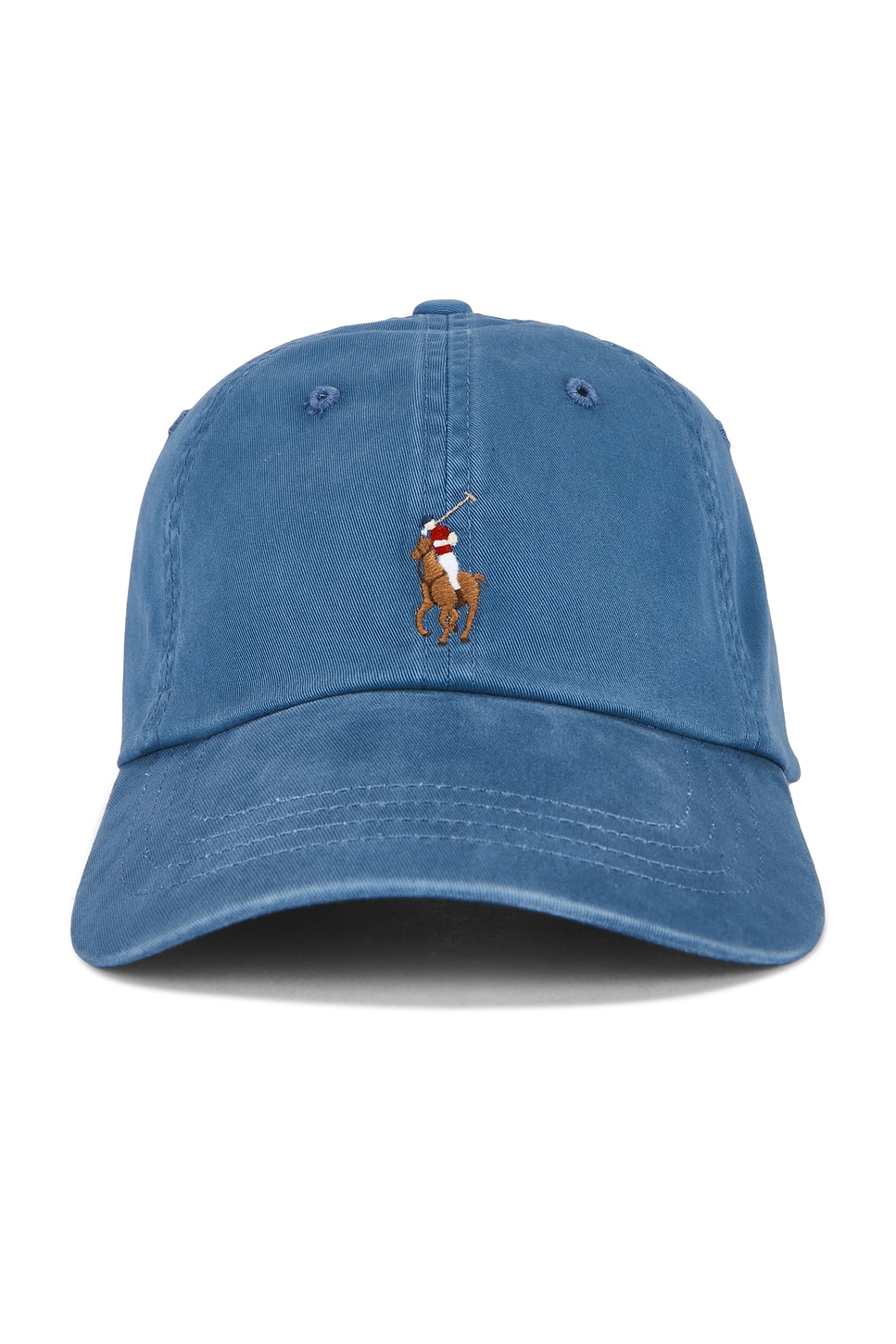 Polo Ralph Lauren Classic Sport Cap With Leather Strap in Delta