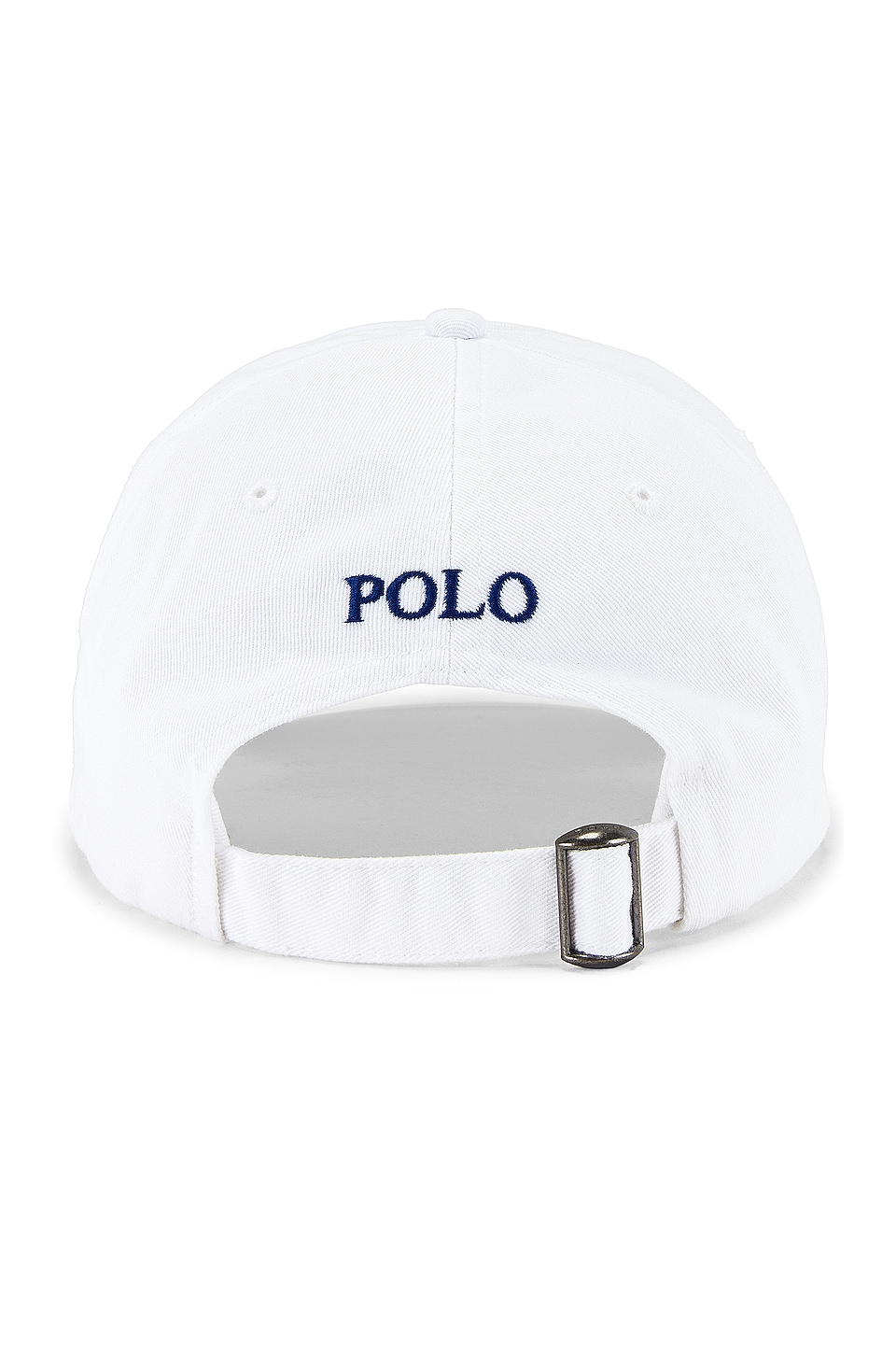 Polo Ralph Lauren Chino Cap in White & Marlin Blue | REVOLVE