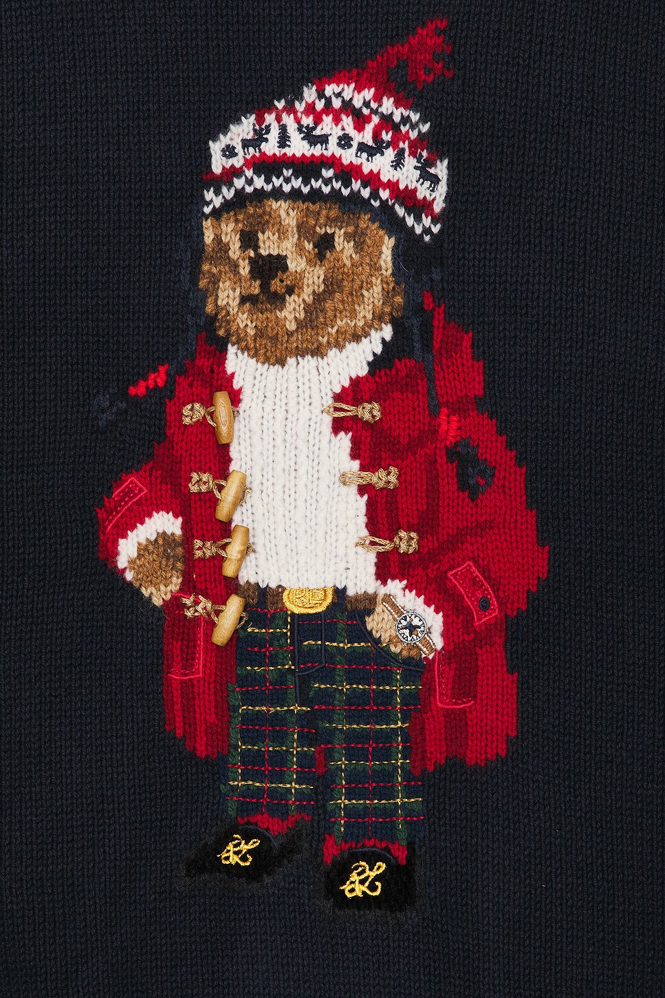 RALPH LAUREN 25S PULLOVER SWEATER WITH BEAR EMBROIDERY 259 main image 0
