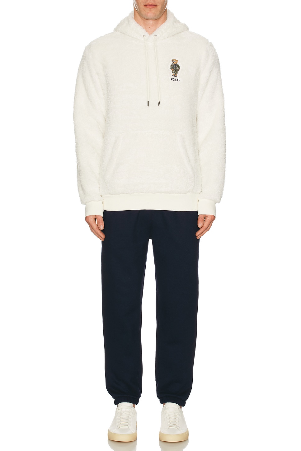 Polo Ralph Lauren Hi Pile Fleece Novelty Bear Hoodie in Polo Ralph Lauren Hi Pile Fleece Novelty Bear Hoodie in