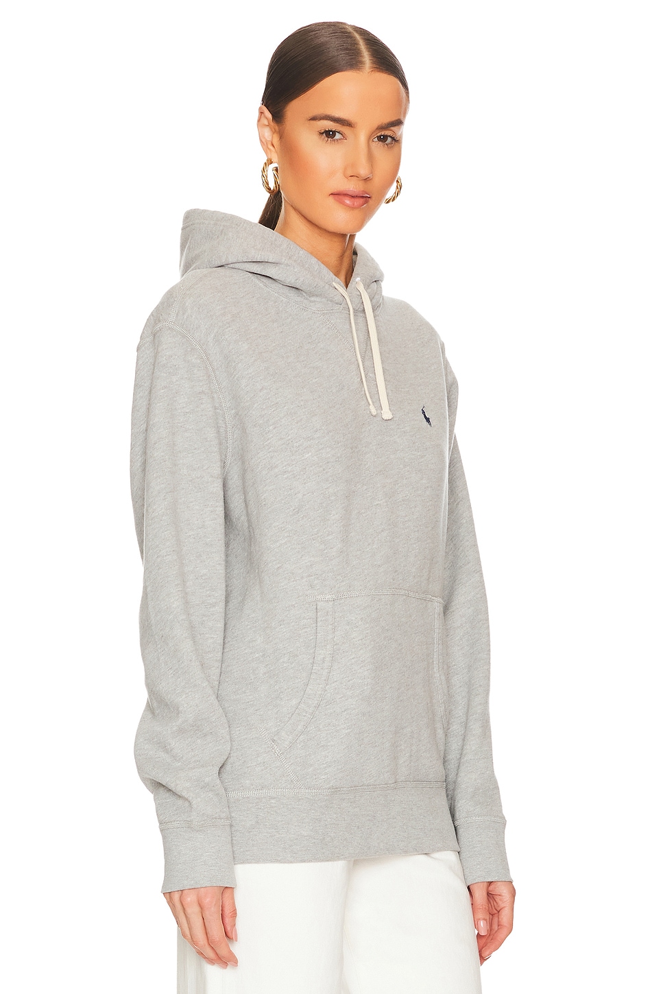 Polo Ralph Lauren Fleece Hoodie in Andover Heather