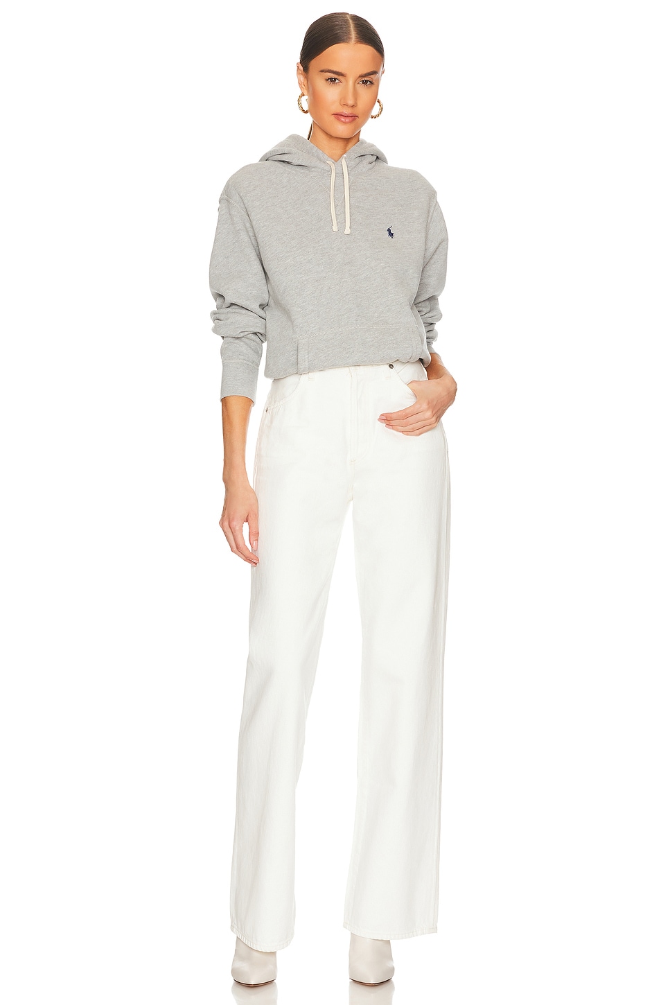パーカー・フーディ Ralph Lauren Sweatshirts (710964476002 ANDOVER HEATHER) Men's Ralph Lauren Logo Double-Knit Hoodie | Chicago City Sports