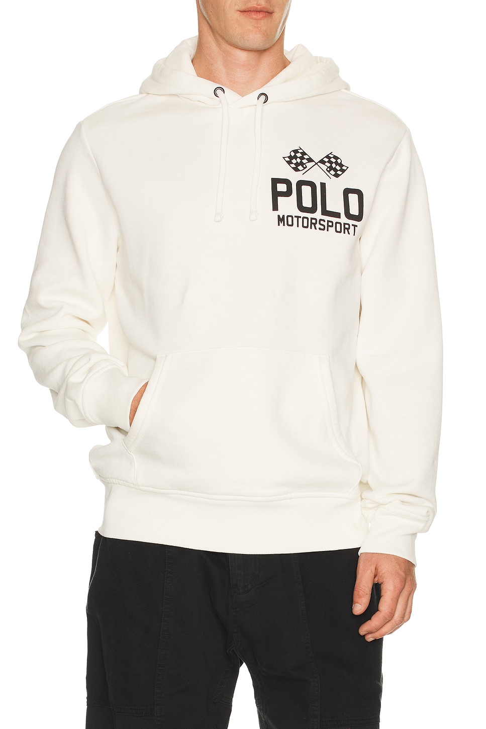 polo Ralph Lauren パーカー Polo Ralph Lauren Motorsport Graphic Hoodie in Nevis | REVOLVE