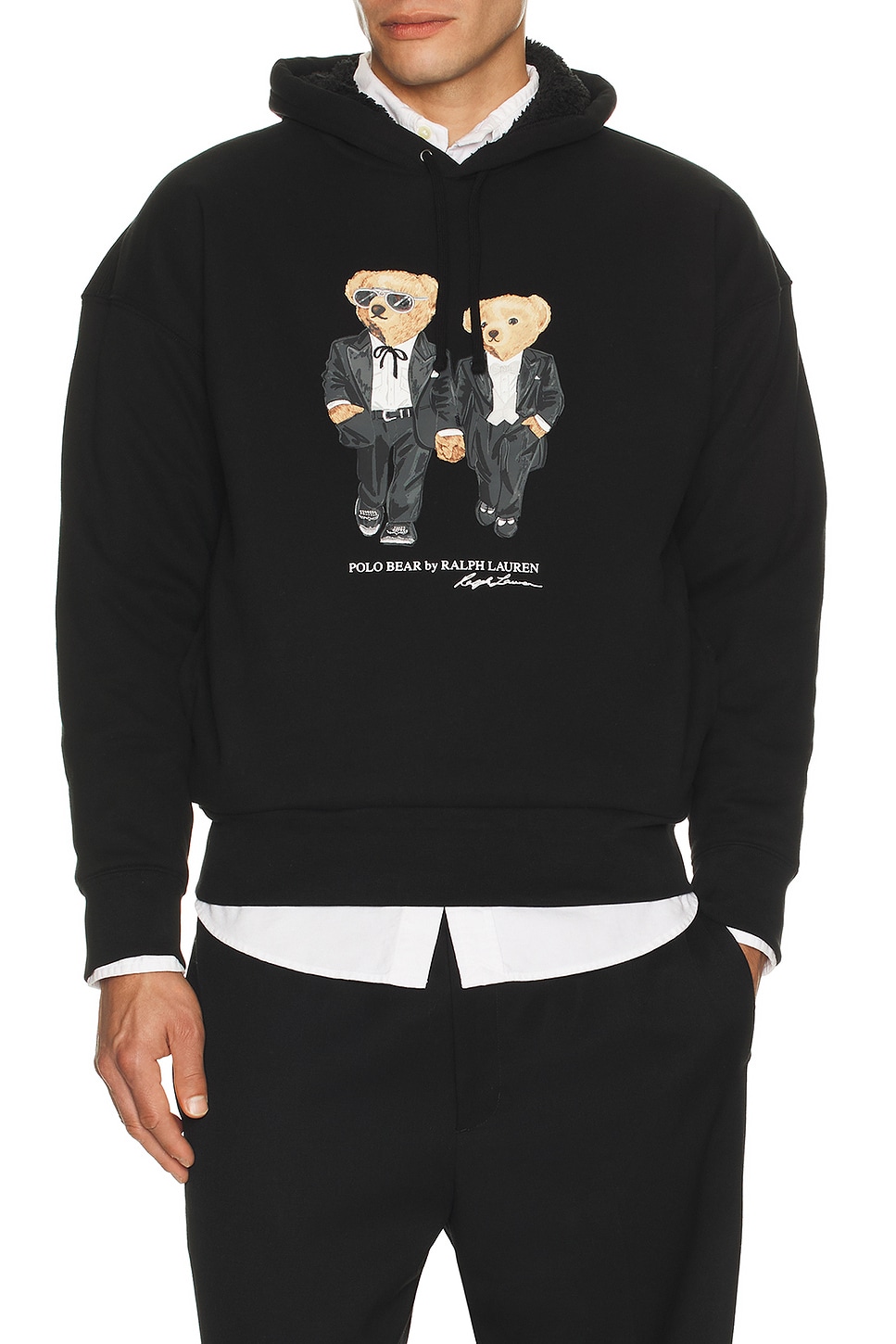 Polo Ralph Lauren Cloud Fleece Novelty Holiday Bear Hoodie in