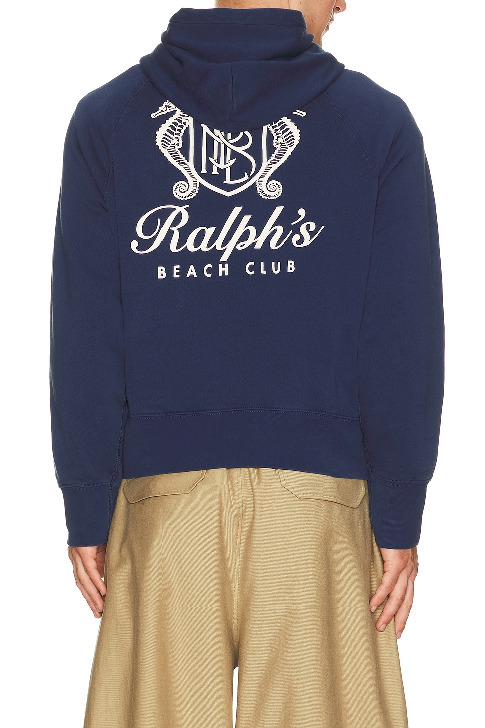Polo Ralph Lauren Beach Club Hoodie in Dark Cobalt | REVOLVE