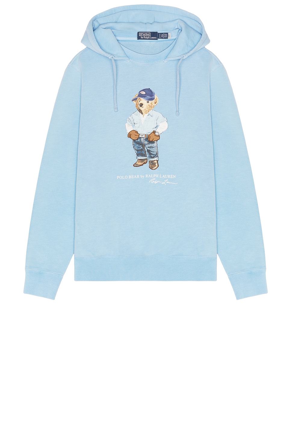 Polo Ralph Lauren Long Sleeve Vintage Fleece Novelty Denim Bear