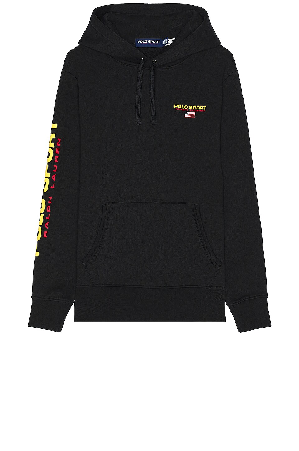 Polo tech fleece black and yellow Clearance