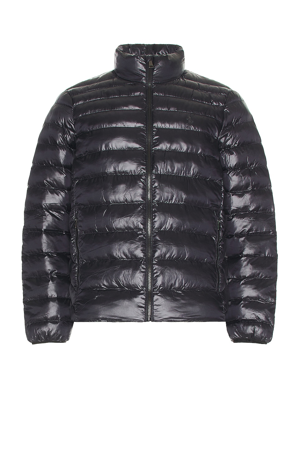 Polo Ralph Lauren Packable Jacket in Polo Black Glossy | REVOLVE