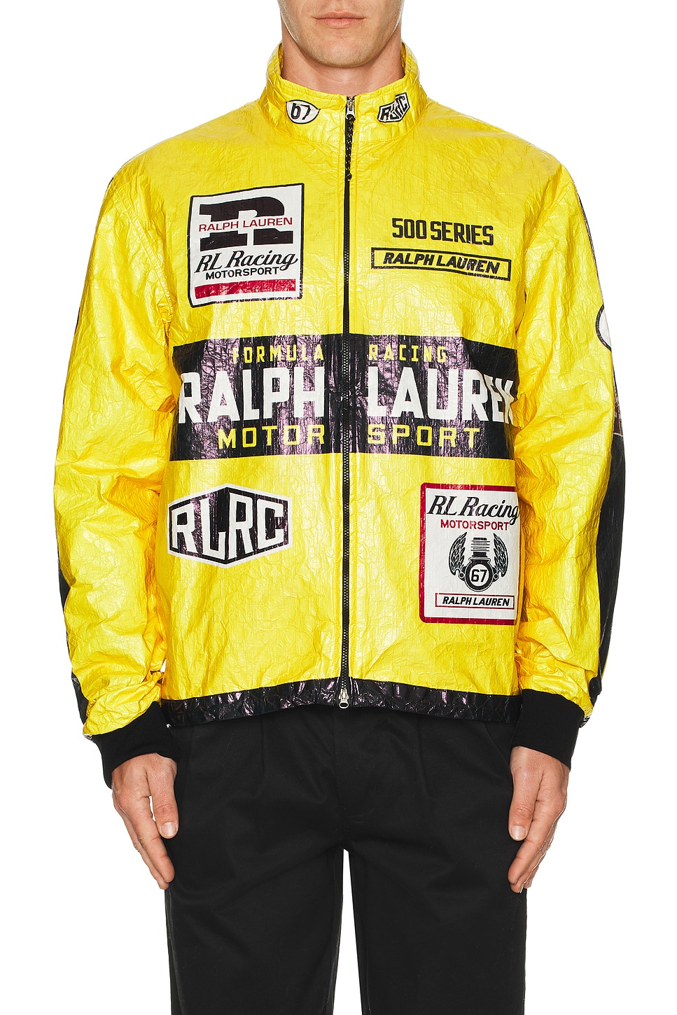 Tyvek Raving Polo Ralph Lauren Tyvek Racing Jacket in Multi | REVOLVE