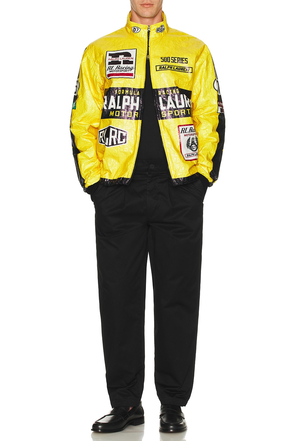 Tyvek Raving Polo Ralph Lauren Tyvek Racing Jacket in Multi | REVOLVE