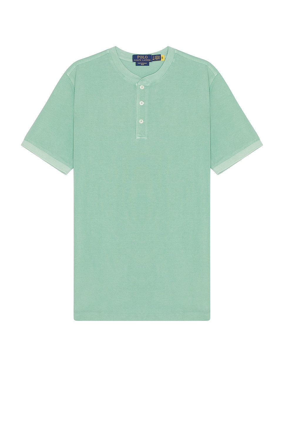 Polo featherweight mesh henley hotsell